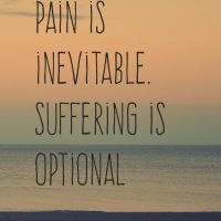 Suffering is optional
